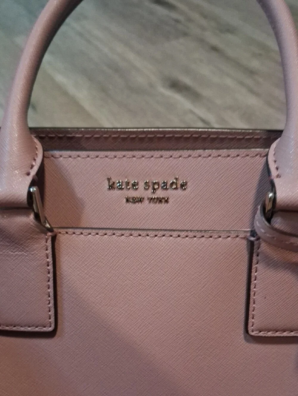 kate spade Blush Rose Leather Satchel